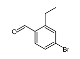 4-溴-2-乙基苯甲醛结构式