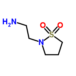 2-(1,1-Dioxido-1,2-thiazolidin-2-yl)ethanamine structure