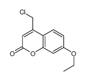 4-(chloromethyl)-7-ethoxychromen-2-one Structure