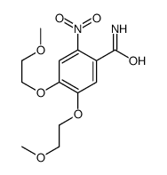 4,5-双(2-甲氧基乙氧基)-2-硝基苯甲酰胺图片