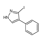 5-iodo-4-phenyl-1H-pyrazole结构式