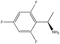 (1R)-1-(2,4,6-TRIFLUOROPHENYL)ETHYLAMINE结构式