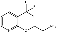 2-(2-aminoethoxy)-3-(trifluoromethyl)pyridine Structure