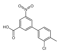 3-(3-chloro-4-methylphenyl)-5-nitrobenzoic acid Structure