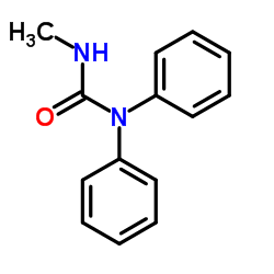 3-甲基-1,1-二苯基脲结构式