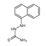 1-[1]naphthyl thiosemicarbazide结构式