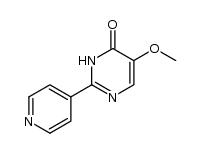 2-吡啶基-4-羟基-5-甲氧基嘧啶结构式