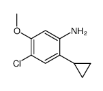 4-chloro-2-cyclopropyl-5-methoxyaniline picture