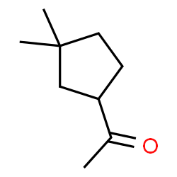 Ethanone, 1-(3,3-dimethylcyclopentyl)- (9CI) structure