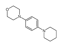 4-(4-piperidin-1-ylphenyl)morpholine结构式