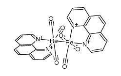 bis(1,10-phenanthroline)dirhenium hexacarbonyl结构式