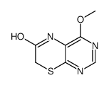 4-methoxy-5H-pyrimido[4,5-b][1,4]thiazin-6-one Structure