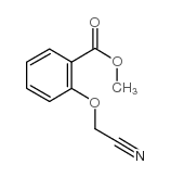 methyl 2-(cyanomethoxy)benzenecarboxylate Structure