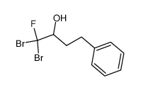 1,1-dibromo-1-fluoro-4-phenyl-2-butanol Structure