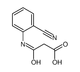 3-(2-cyanoanilino)-3-oxopropanoic acid Structure