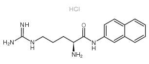 L-Arginine β-naphthylamide hydrochloride Structure