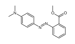 methyl 2-[[4-(dimethylamino)phenyl]diazenyl]benzoate Structure