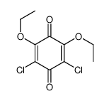 2,6-Dichloro-3,5-diethoxy-1,4-benzoquinone结构式