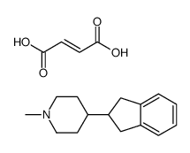 4-(2-Indanyl)-1-methyl-piperidine fumarate Structure