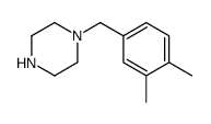 1-(3,4-DIMETHYLBENZYL)PIPERAZINE structure