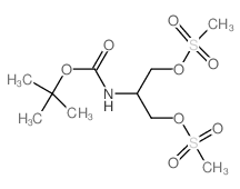 [2-[(2-methylpropan-2-yl)oxycarbonylamino]-3-methylsulfonyloxypropyl] methanesulfonate图片