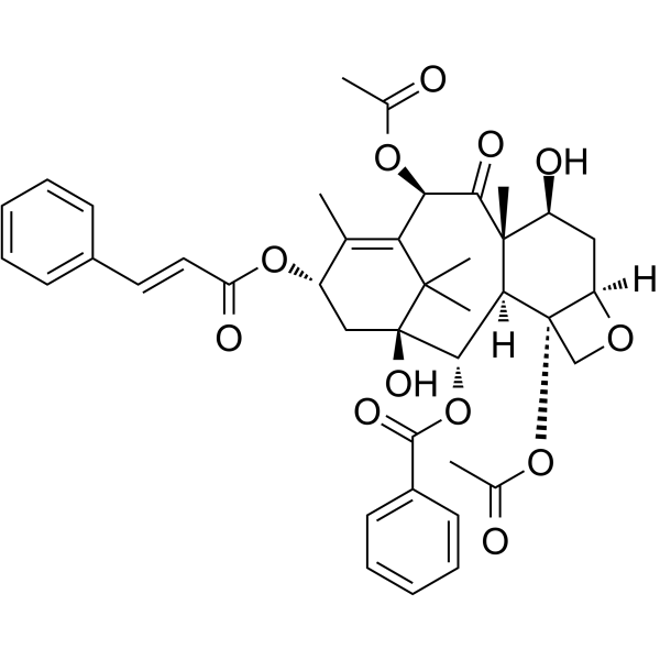 13-O-Cinnamoylbaccatin III structure