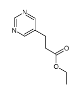 ethyl 3-(5-pyrimidyl)propionate Structure