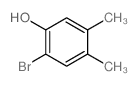 Phenol,2-bromo-4,5-dimethyl- Structure