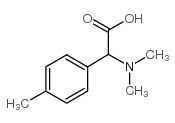 2-(二甲氨基)-2-(对甲苯基)乙酸结构式