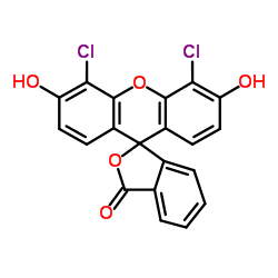 4',5'-dichloro-3',6'-dihydroxyspiro[isobenzofuran-1[3H]-9'-[9H]-xanthene]-3-one structure