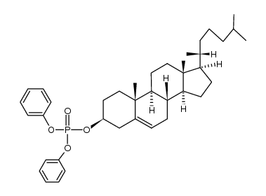 17-(1,5-dimethyl-hexyl)-10,13-dimethyl-2,3,4,7,8,9,10,11,12,13,14,15,16,17-tetradecahydro-1Hcyclopenta[a]phenanthren-3-yl diphenyl phosphate Structure