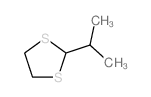 1,3-Dithiolane,2-(1-methylethyl)-结构式