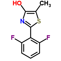 2-(2,6-Difluorophenyl)-5-methyl-1,3-thiazol-4-ol图片