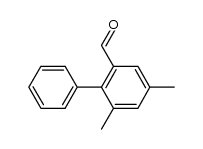 4,6-Dimethyl-biphenyl-2-carbaldehyd Structure