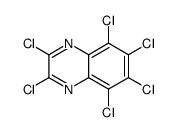 2,3,5,6,7,8-hexachloroquinoxaline Structure