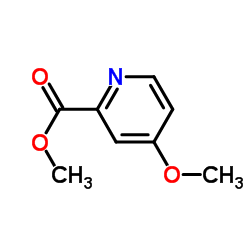 4-甲氧基吡啶甲酸甲酯结构式