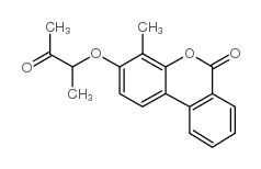 4-methyl-3-(3-oxobutan-2-yloxy)benzo[c]chromen-6-one picture