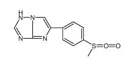 5-[4-(Methylsulfonyl)phenyl]-1H-imidazo[1,2-b][1,2,4]triazole结构式