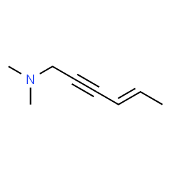 4-Hexen-2-yn-1-amine,N,N-dimethyl-,(4E)-(9CI) picture