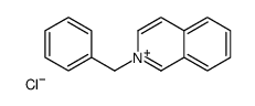 2-benzylisoquinolinium chloride结构式