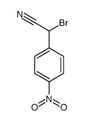 BENZENEACETONITRILE, .ALPHA.-BROMO-4-NITRO-结构式