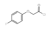 (4-FLUOROPHENOXY)ACETYLCHLORIDE结构式