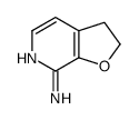 2,3-dihydrofuro[2,3-c]pyridin-7-amine结构式