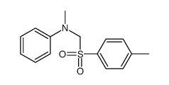 N-methyl-N-[(4-methylphenyl)sulfonylmethyl]aniline Structure