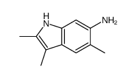 2,3,5-trimethyl-1H-indol-6-amine结构式