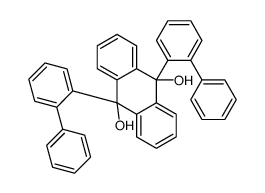 9,10-bis(2-phenylphenyl)anthracene-9,10-diol Structure