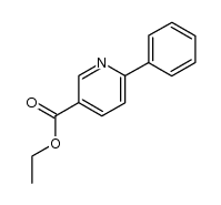 ethyl 6-phenyl-3-pyridinecarboxylate结构式