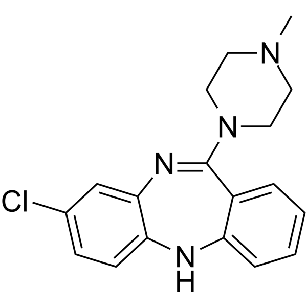 Clozapine Structure