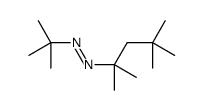 tert-butyl(2,4,4-trimethylpentan-2-yl)diazene Structure