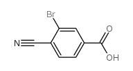 3-Bromo-4-cyanobenzoic acid picture